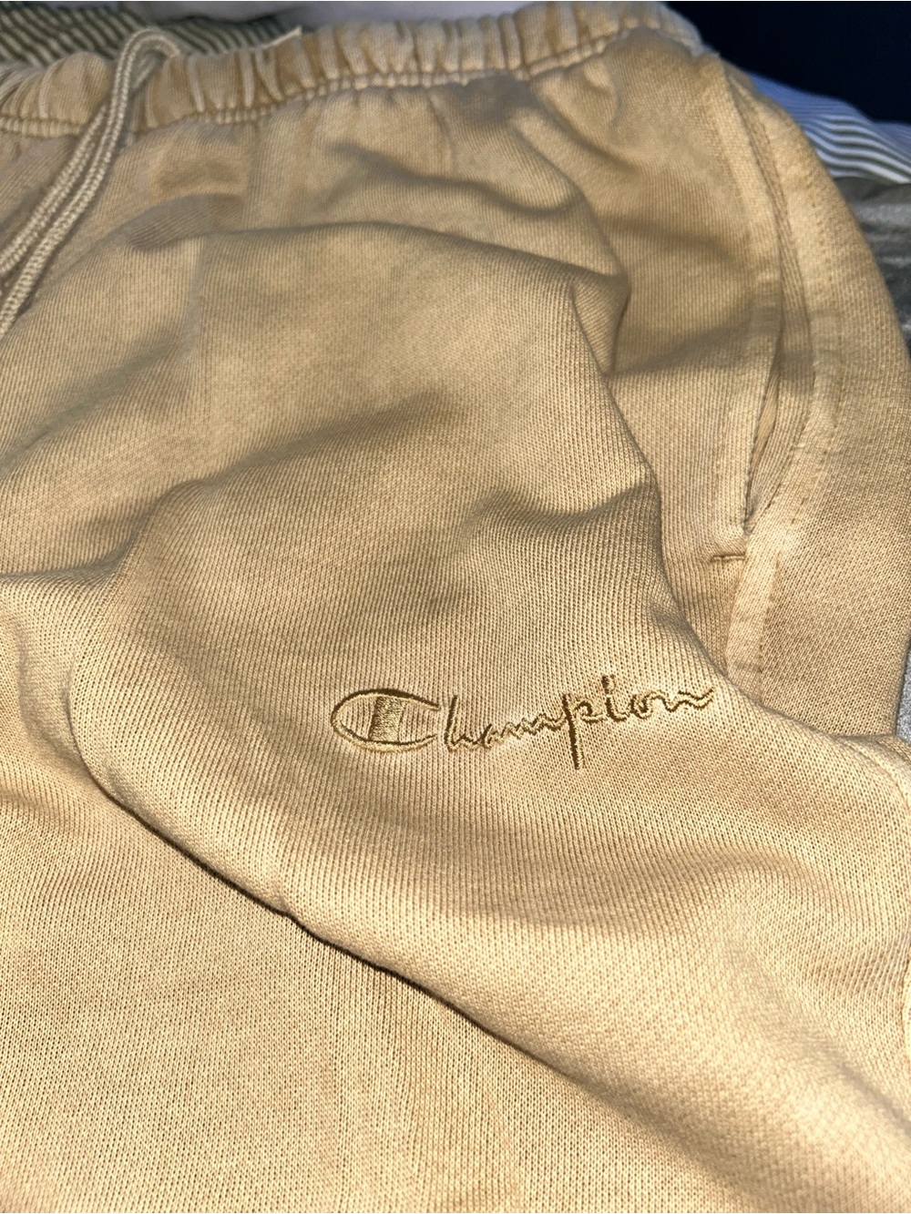 🥃 #Exclusive #Champion #CognacFaded #SweatPants #Size M #LikeNew #Storage